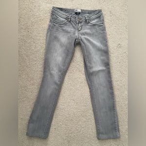 GARAGE denim light grey begging for my jeggings